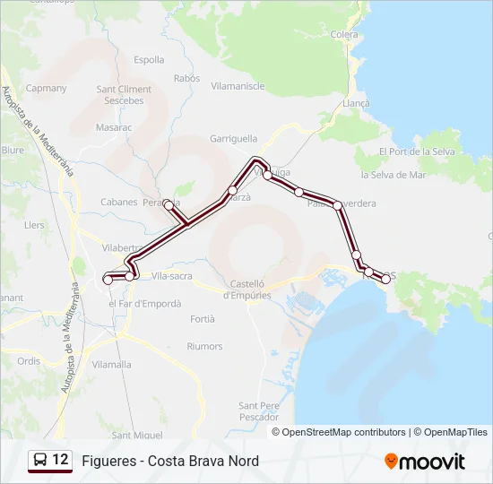 12  Line Map