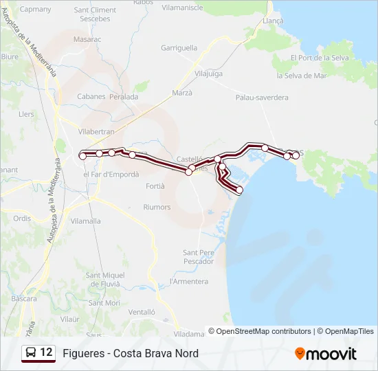 12  Line Map