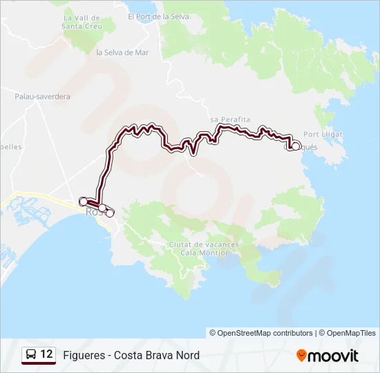 12  Line Map