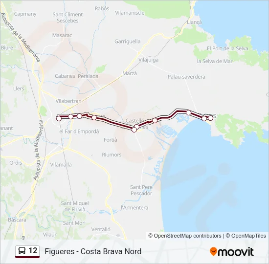 12  Line Map