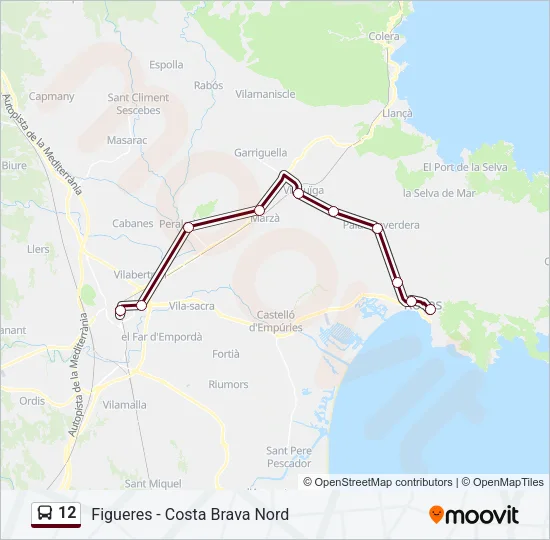 12  Line Map