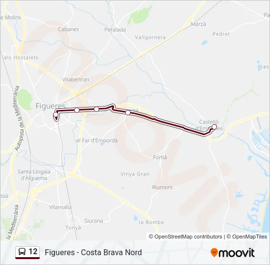 12  Line Map