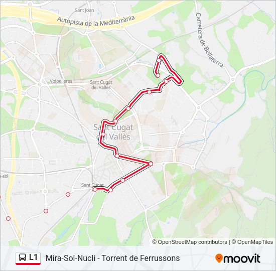L1  Line Map