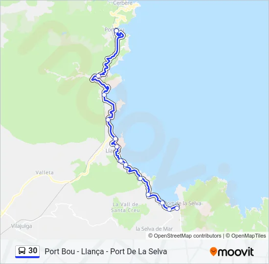 30  Line Map