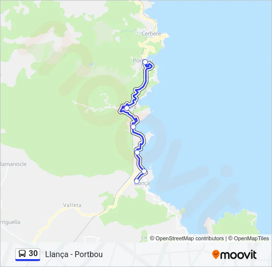 30  Line Map