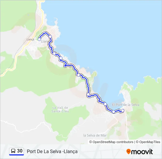 30  Line Map