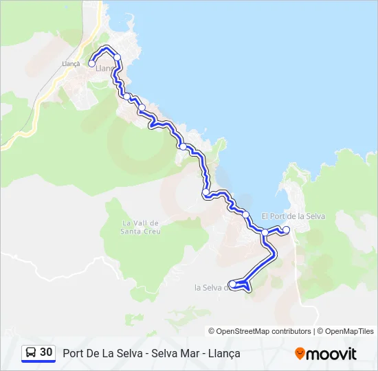 30  Line Map
