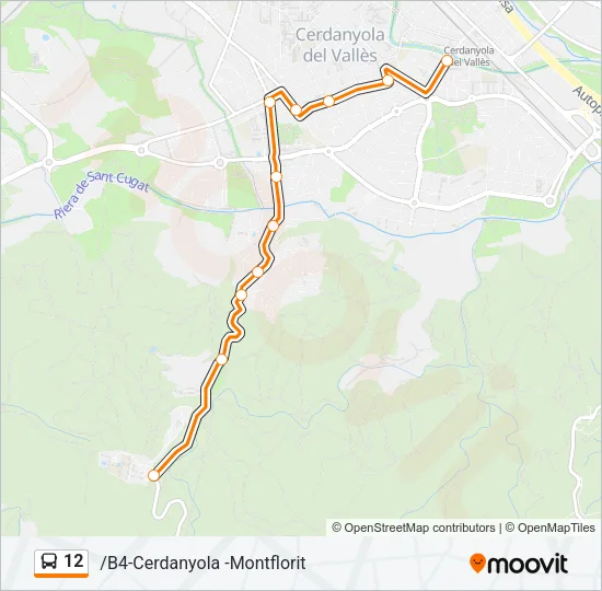 12  Line Map