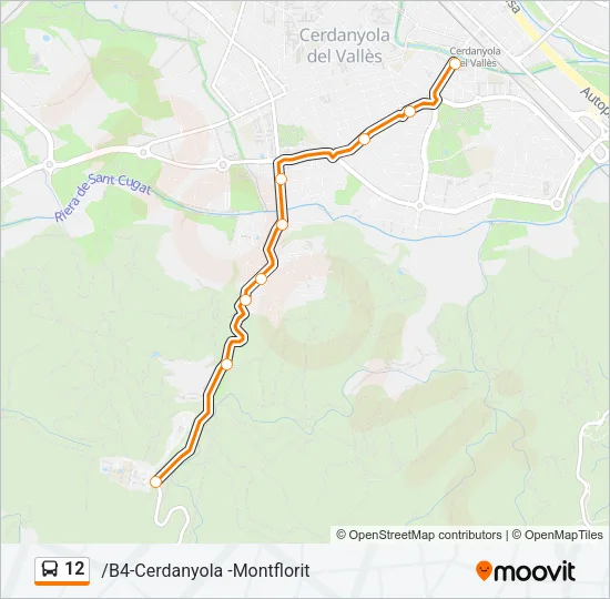 12  Line Map