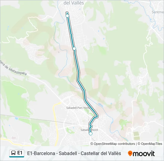 E1  Line Map