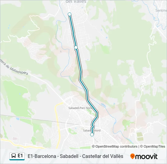 E1  Line Map