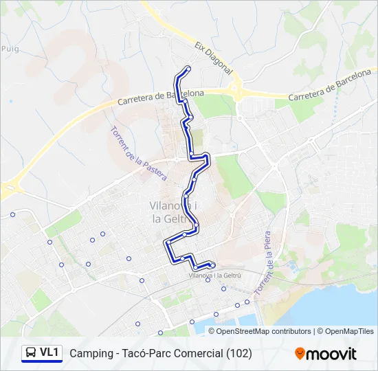 VL1  Line Map