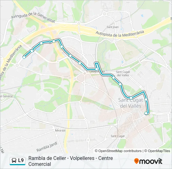 L9  Line Map