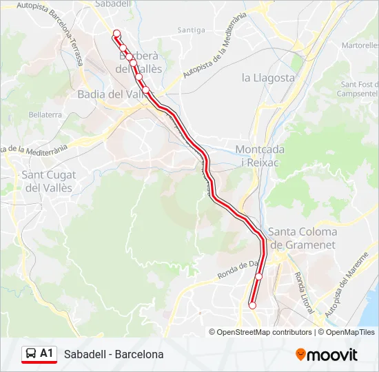 A1  Line Map
