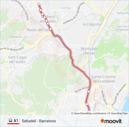 A1  Line Map