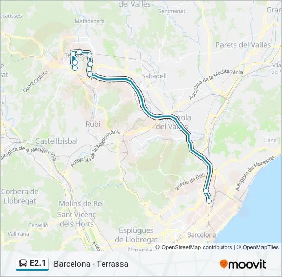 E2.1  Line Map
