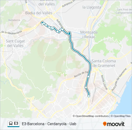 E3  Line Map