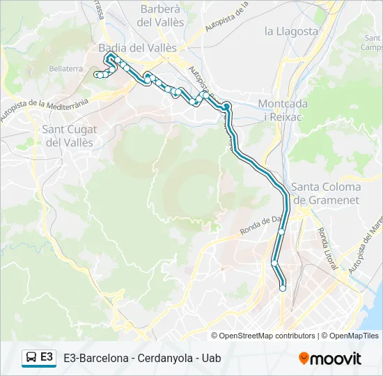 E3  Line Map