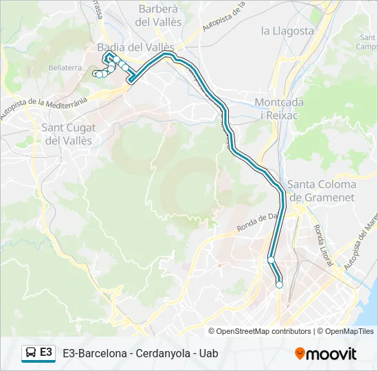 E3  Line Map