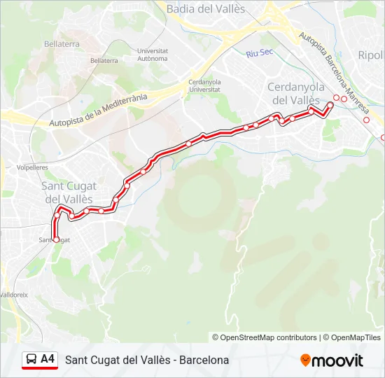 A4  Line Map