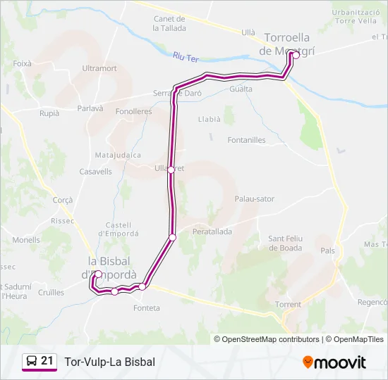 21  Line Map