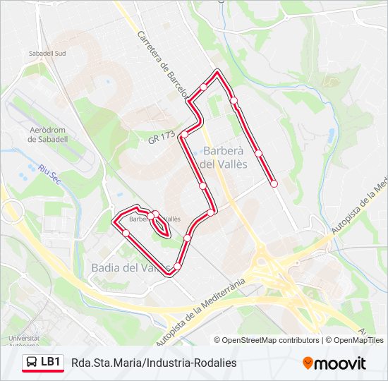 Mapa de LB1 de 