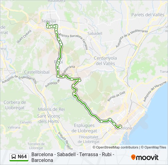 Mapa de N64 de autobús