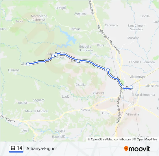 14  Line Map