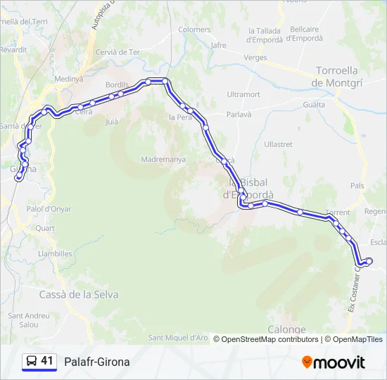 41  Line Map