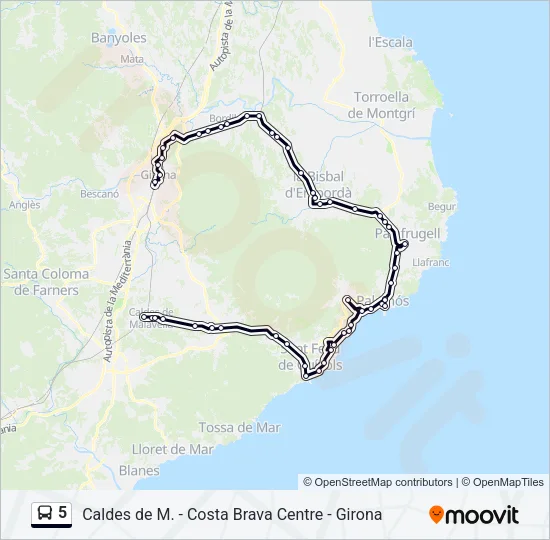 5  Line Map