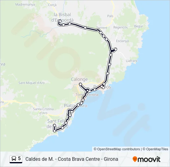 5  Line Map