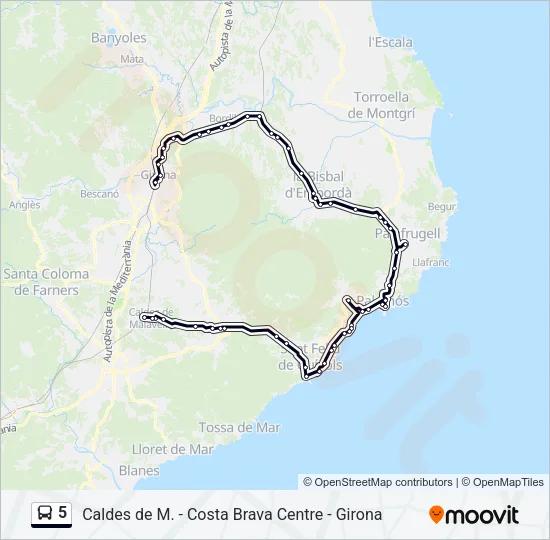 5  Line Map