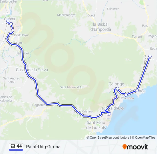 44  Line Map