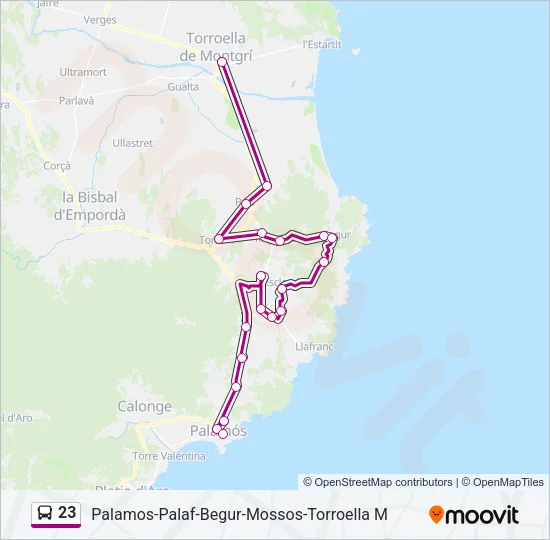 23  Line Map
