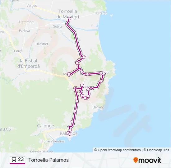 23  Line Map