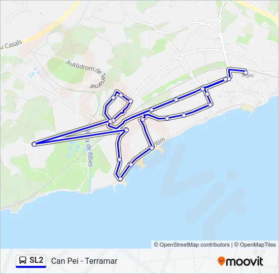 SL2  Line Map