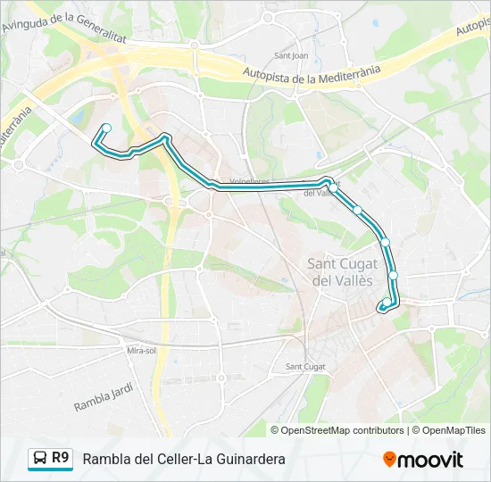 R9  Line Map