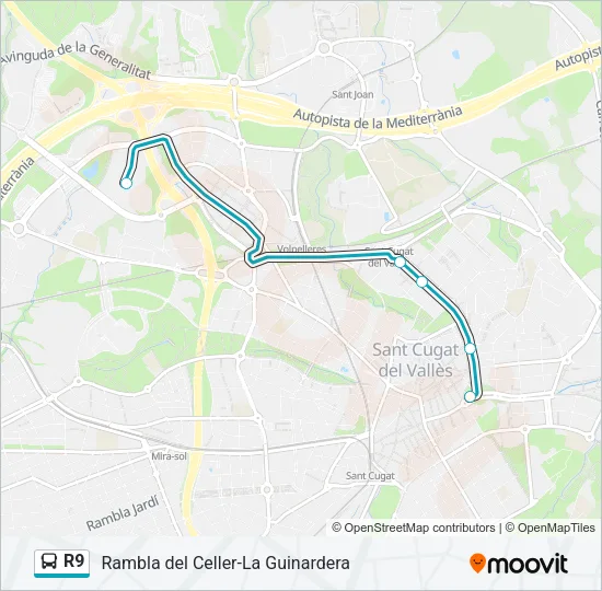 R9  Line Map