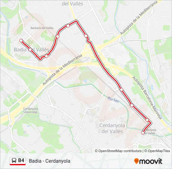 B4  Line Map