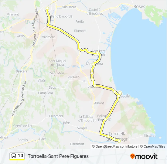 10  Line Map