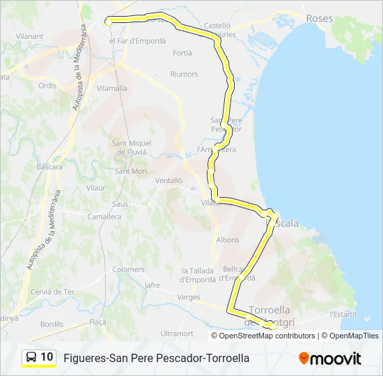10  Line Map