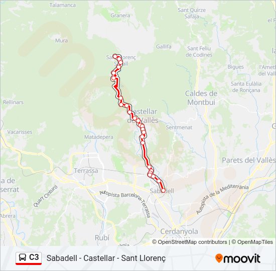 C3  Line Map