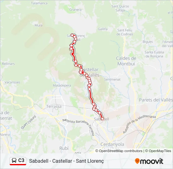 C3  Line Map