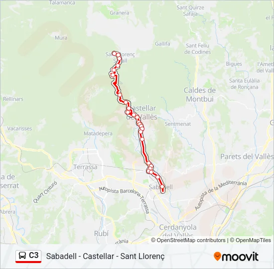 C3  Line Map