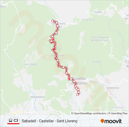 C3  Line Map