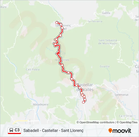 C3  Line Map