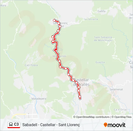 C3  Line Map