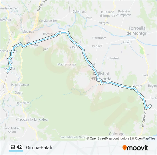 42  Line Map