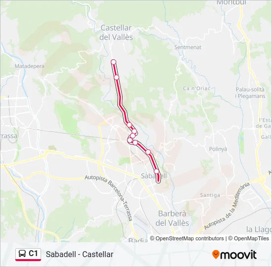 C1  Line Map