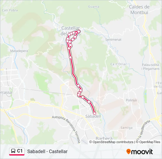 C1  Line Map